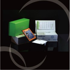 Desktop memo box set 
