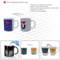 Color changing ceramic mug