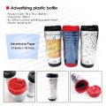 Advertising plastic bottle/ flask