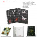 3D lenticular notebook (A5)