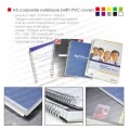 A5 corporate notebook (with PVC cover)