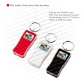 Mini digital photo frame with keychain