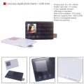 Card size digital photo frame + USB drive