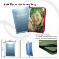 A4 Zipper document bag