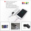 Multi-function USB mobile battery charger 4600 mAh  + torch (power bank) 