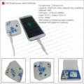 Chinese style Dual USB mobile battery charger 6000 mAh  (power bank) 