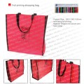 Foil printing shopping bag