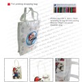 Foil printing shopping bag