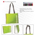 Foil printing shopping bag