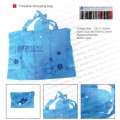 Foldable polyester shopping bag