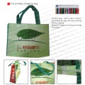 Foil printing shopping bag