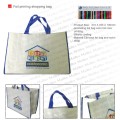 Foil printing shopping bag