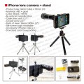 Smartphone lens camera + stand