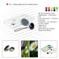 2in 1 Wide angle lens for mobile phone
