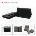 Leather card holder