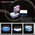 Full color print memo cube 