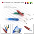 Mini Banner Pen with mobile string