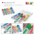 Mini gel pen set