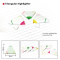 Triangular highlighter