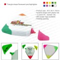 Triangle shape florescent pen/highlighter