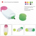 2 colors florescent pen/highlighter