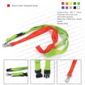 Neon color Corporate lanyard strap