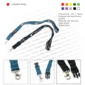 Corporate lanyard strap