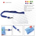 Corporate lanyard strap