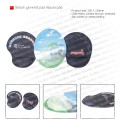 Silicon gel wrist pad mouse pad