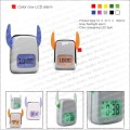 Color cow LCD alarm clock