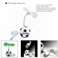 USB football desktop fan