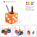 Dice fancy pen holder