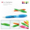 Promotional Ball pen with highlighter - EP019