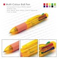 Short multi-color ball pen