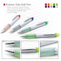 Rubber grip ball pen