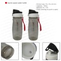 Sports space water bottle