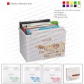 Plastic foldable collection box