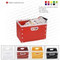 Plastic foldable collection box