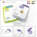 Plastic case memo pad