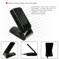 Mobiler phone charger with card reader 