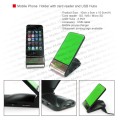 Mobile Phone Holder with card reader and USB Hubs