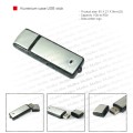 Aluminium case USB stick