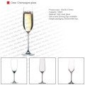 Clear Champagne glass