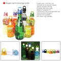 Magic cap for beverage bottle