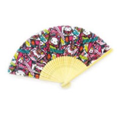 Hello Kitty folding fan