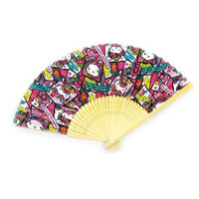 Hello Kitty folding fan